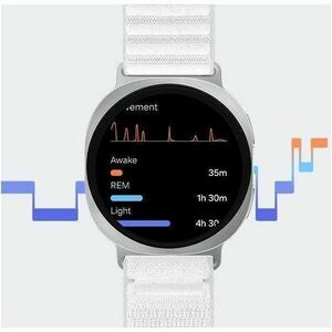 Samsung Galaxy Watch8 SM-L320 Smart Watch - Silver Case Color - White Band Color - Armor Aluminum Case Material - Wireless