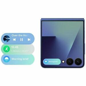 Samsung Galaxy Z Flip7 SM-F766U 256 GB Smartphone - 6.9" Flexible Folding Screen Dynamic AMOLED 2X Full HD Plus 2520 x 108