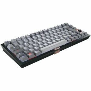CHERRY G80-3960 Keyboard - Compact - Wired/Wireless Connectivity - USB Interface - Black, Grey - MX2A Red Keyswitch - Blue