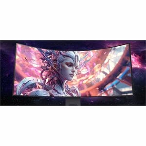 LG UltraGear 45GX950A-B 45" Class 5K2K WUHD Curved Screen Gaming OLED Monitor - 21:9 - Black - 44.5" Viewable - OLED - 512
