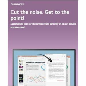 LG gram 14Z90T-G 14Z90T-G.AP88A3 35.6 cm (14") Notebook - WUXGA - 60 Hz - Intel Core Ultra 7 255H - 32 GB - 1 TB SSD - Obs