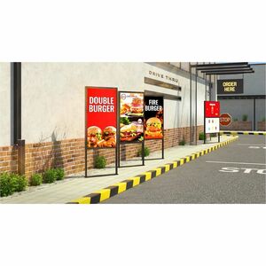 LG 55XE3P-B Digital Signage Display - 55" LCD - In-plane Switching (IPS-M+) Technology - Touchscreen - 24 Hours/7 Days Ope