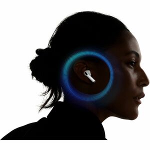 Apple AirPods Pro 3 True Wireless Earbud Stereo Earset - White - Siri - Binaural - In-ear - Bluetooth - Noise Cancelling M