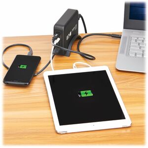 Tripp Lite series U280-004-240C4 240W Charging Station - 240 W - North America - 3 ft Cable - 120 V AC, 230 V AC Input - 5