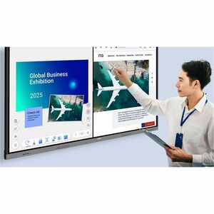 BenQ Board Essential RE9804FV2 2489.20 mm 4K UHD LCD Collaboration Display - ARM Cortex A73 + A53 - 8 GB - High Precision 