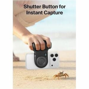 Stage PowerGrip Magnetic Charging Camera Grip with Power Bank - Charcoal
