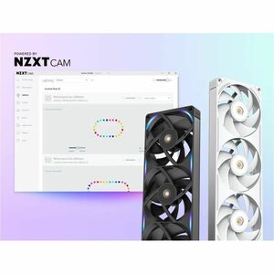 NZXT RF-U12PN-W1 Cooling Fan - PC, Motherboard, Radiator, Heatsink - 120 mm Maximum Fan Diameter - 1 x Fan(s) - 176.70m³/h