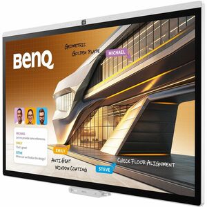 BenQ Board CP5505 1397 mm 4K UHD LCD Collaboration Display - ARM Cortex A78 + A55 - 16 GB - Projected Capacitive - Touchsc
