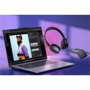 Lenovo Wireless Over-the-head Stereo Headset - Binaural - Supra-aural