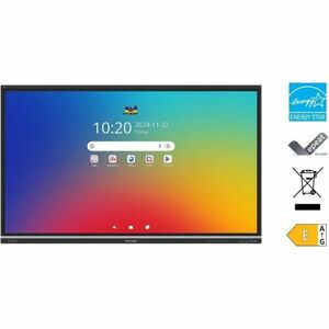 ViewSonic ViewBoard IFP7551 1905 mm 4K UHD LCD Écran de collaboration - 8 Go DDR SDRAM - Ultra Fine Touch (UFT) - Écran ta