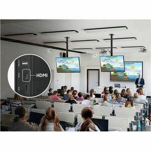 Samsung WA86FX-P 2184.40 mm 4K UHD LCD Collaboration Display - Infrared (IrDA) - Touchscreen - 3840 x 2160 - 450 cd/m² - 1