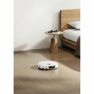 Xiaomi H50 Pro Bagless Robot Vacuum Cleaner - White - 280 mL Dust Capacity - Brush, Mop Pad - Carpet - Battery, AC Supply 