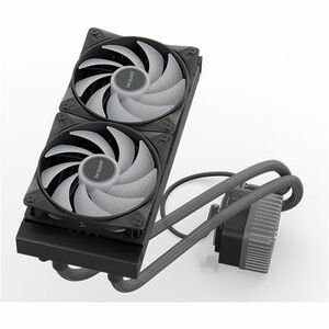 be quiet! Light Loop IO LCD Cooling Fan/Radiator/Pump - Processor - 120 mm Maximum Fan Diameter - 2 x Fan(s) - 2100 rpm - 