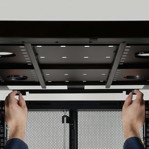 Tripp Lite by Eaton SmartRack 42U Standard-Depth Rack Enclosure Cabinet with Doors and Side Panels - 19" 42U