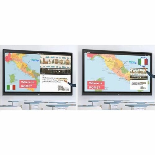 98TR3DK-BM 98IN 3840 X 2160 440 CD 16/7 1200:1 16:9 HDMI USB AND