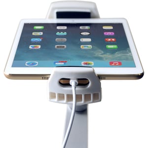 CTA Digital PAD-KMS 2-in-1 Kitchen Mount Stand for iPad and Tablets - 13" Height x 13.5" Width x 7" Depth - Aluminum - Stu