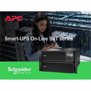 APC Smart-UPS On-Line, 10kVA/10kW, Rackmount 6U, 208V, 4x L6-20R+2x L6-30R NEMA outlets, Network Card+SmartSlot, Extended 