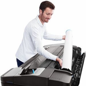 HP Designjet T1700dr PostScript Inkjet Large Format Printer - 44" Print Width - Color - TAA Compliant - 6 Color(s) - 26 Se