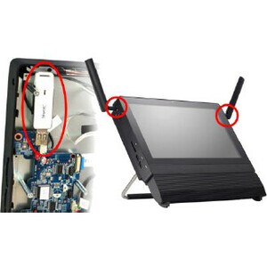 All-in-One-PC Shuttle XPC P2000PA - Intel Celeron 3865U 1,80 GHz Prozessor - 4 GB RAM DDR4 SDRAM - 120 GB SSD - 29,5 cm (1