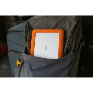 LaCie Rugged RAID Shuttle STHT8000800 Sistema de armazenamento DAS - 8 TB HDD Portátil - 8 TB Installed HDD Capacity - Ade