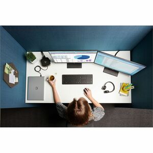 HP USB-C Dock G5 for business - for Notebook - USB Type C - 3 Displays Supported - 4K, QHD, Full HD - 4 x USB Type-A Ports