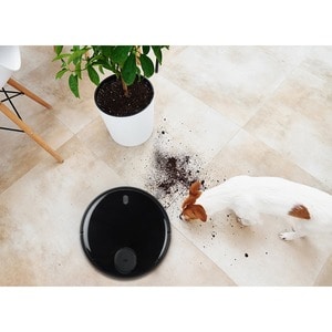 MI Vacuum-Mop P STYJ02YM Robot Vacuum/Mop - Black - 550 mL Dust Capacity - 200 mL Water Tank Capacity - Turbo Brush - Marb