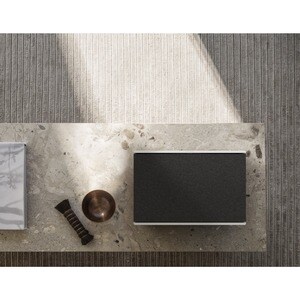 Bang & Olufsen Beosound Level Portable Bluetooth Smart Speaker - 105 W RMS - Google Assistant Supported - Natural, Dark Gr