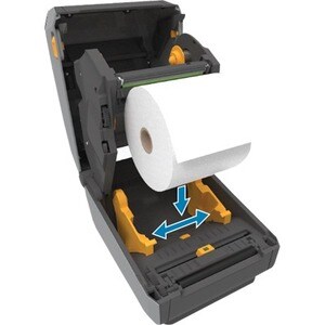 Zebra ZD621R Desktop Thermal Transfer Printer - Monochrome - Label/Receipt Print - USB - USB Host - Serial - Bluetooth - R