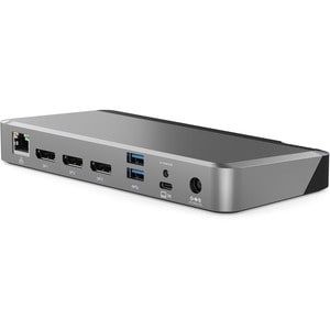 Alogic DX3 Triple 4K Display Universal Docking Station - with 100W Power Delivery - for Notebook - Memory Card Reader - SD