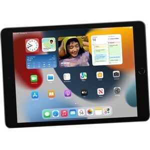 iPad (9th Gen) 10.2in Wi-Fi + Cellular 64GB - Space Grey - A13 Bionic - Touch ID - Lightning - Nano SIM - Supports Apple P
