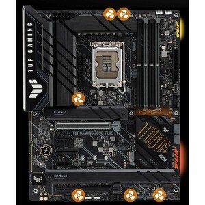 TUF GAMING Z690-PLUS Desktop Motherboard - Intel Z690 Chipset - Socket LGA-1700 - Intel Optane Memory Ready - ATX - Pentiu