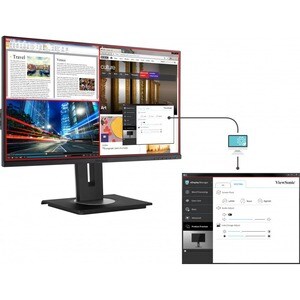Moniteur LCD ViewSonic VG2748A-2 27" Class Full HD - 16:9 - 68,6 cm (27") Viewable - SuperClear IPS - LED Rétroéclairage -