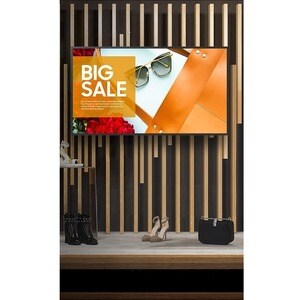 Samsung QH43B 109.2 cm (43") LCD Digital Signage Display - 24 Hours/7 Days Operation - Vertical Alignment (VA) - 3840 x 21