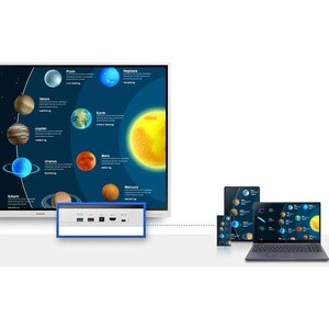 Samsung Flip Pro WM85B 215,9 cm (85 Zoll) 4K UHD LCD Collaboration Display - Cortex A72 1,70 GHz - 3,50 GB DDR4 SDRAM - In