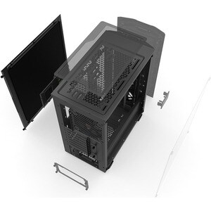 be quiet! Pure Base 500 FX Computergehäuse - ATX, Micro ATX, Mini ITX Motherboard Supported - Midi-Tower - Acrylnitril-But