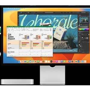 Apple Mac mini MMFK3TH/A Desktop Computer - Apple M2 Octa-core (8 Core) - 8 GB RAM - 512 GB SSD - Mini PC - Silver - Apple