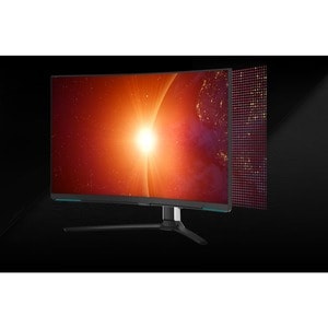 Samsung S32BG850NP 32" Class 4K UHD Curved Screen Smart LCD Monitor - 16:9 - 81.3 cm (32") Viewable - Vertical Alignment (