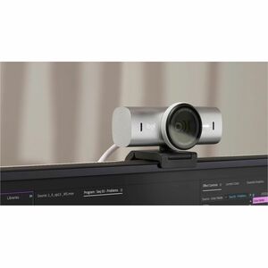 Logitech MX Brio Ultra HD 4K Collaboration and Streaming Webcam, 1080p at 60 FPS, Dual Noise Reducing Mics, Show Mode, USB