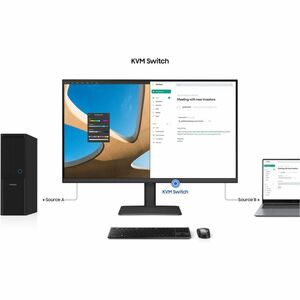 Moniteur LCD Samsung ViewFinity S32D800UAU 32" Classe 4K UHD - 16:9 - 81,3 cm (32") Viewable - Résolution 3840 x 2160 - 5 