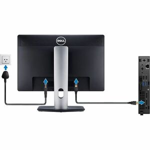 Client Léger Dell OptiPlex 3000 - 1 Celeron N5105 Quad-core (4 cœurs) 2 GHz - Noir - Intel Chip - 8 Go RAM DDR4 SDRAM - DD