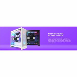 NZXT H7 Flow CM-H72FW-R1 Computer Case - ATX Motherboard Supported - Mid-tower - Galvanized Cold Rolled Steel (SGCC), Temp