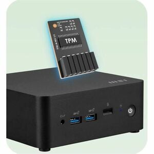 MSI Cubi NUC Cubi NUC 1M-036BES Barebone System - Mini PC - Intel Core 3 100U 1.20 GHz Hexa-core (6 Core) - Intel Chip - 6