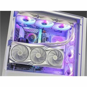COUGAR CGR-5C78W-RGB Carcasa para computdora - Mini ITX, Micro ATX, Micro BTX, ATX, EATX, SSI CEB Placa base admitida - Me