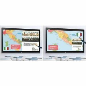 LG CreateBoard 75TR3DK-B Collaboration Display - LCD - ARM Cortex A55 - 4 GB - Infrared (IrDA) - Touchscreen - 16:9 Aspect