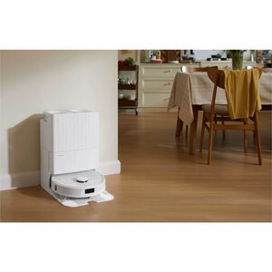 Robot Vacuum Cleaner Roborock Qrevo Plus senza filo - Bianco - 60 W Motore - 330 mL Capacità polvere - 80 mL Capacità serb