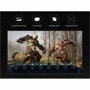 Samsung S27G70D - Monitor gaming 27"" Flat ,144 Hz, Ideale per Console con Piattaforma Smart, UHD 3840x2160, Speaker integ