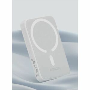 Power Bank Baseus - Bianco - Per iPhone - 6000 mAh - 1 x USB - Bianco