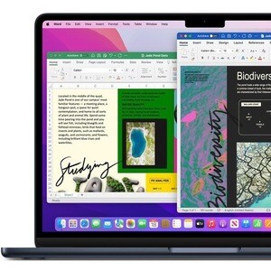 Apple MacBook Air MW133B/A 34.5 cm (13.6") Notebook - Apple M4 - 16 GB - 512 GB SSD - English (UK) Keyboard - Midnight - A