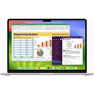 Apple MacBook Air MW0W3B/A 34.5 cm (13.6") Notebook - Apple M4 - 16 GB - 256 GB SSD - English (UK) Keyboard - Silver - App