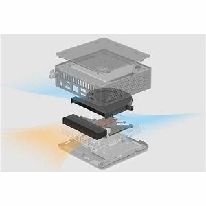 Asus NUC 15 Pro NUC15CRKU5 Barebone System - Mini PC - Intel Core Ultra 5 225H - Intel Chip - 96 GB DDR5 SDRAM DDR5-6400/P